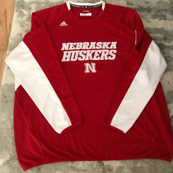 adidas | Shirts | Adidas Nebraska 